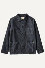 Carica l'immagine nel visualizzatore di Gallery, Vintage Washed Work Jacket Black - Le Mont Saint Michel