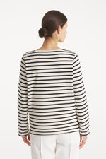 Carica l'immagine nel visualizzatore di Gallery, Maglia Tilda Nero/Ecru - Le Mont Saint Michel