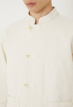 Carica l'immagine nel visualizzatore di Gallery, Giacca Sashiko Nature - Blue Blue Japan