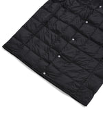 Carica l'immagine nel visualizzatore di Gallery, Crew Neck Down Jacket Print Black Leopard - TAION