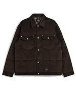 Carica l'immagine nel visualizzatore di Gallery, Work Trucker Corduroy Down Jacket TAION-109TBWK-CT D.Brown - TAION