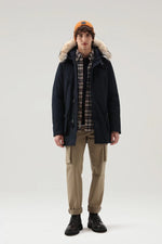 Carica l'immagine nel visualizzatore di Gallery, WOOLRICH ARCTIC PARKA DF MLB MELTON BLUE WOCPS2880 - Unisex