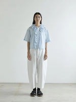 Carica l'immagine nel visualizzatore di Gallery, Camicia Emma-Silk Sax - Nicholson&Nicholson