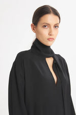 Carica l'immagine nel visualizzatore di Gallery, Abito Elsa Viva Nero - Barena Venzia