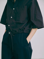 Carica l'immagine nel visualizzatore di Gallery, Camicia Linda W White | Navy - Nicholson&Nicholson