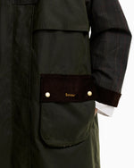 Carica l'immagine nel visualizzatore di Gallery, Checked Kirklees Wax Jacket Olive - Barbour