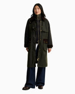 Carica l'immagine nel visualizzatore di Gallery, Checked Kirklees Wax Jacket Olive - Barbour