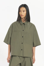 Carica l'immagine nel visualizzatore di Gallery, Camicia Priscilla Vion Oliva - Barena Venezia