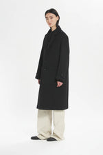 Carica l'immagine nel visualizzatore di Gallery, Cappotto Zane Verticale Nero - Barena Venzia