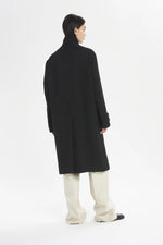 Carica l'immagine nel visualizzatore di Gallery, Cappotto Zane Verticale Nero - Barena Venzia