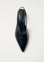 Carica l'immagine nel visualizzatore di Gallery, Eros Black Leather Pumps - Alohas