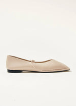 Carica l'immagine nel visualizzatore di Gallery, Sway Cream Leather Ballet Flats - Alohas