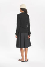 Carica l'immagine nel visualizzatore di Gallery, Gonna Cate Vion Nero - Barena Venezia