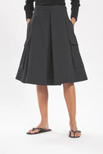 Carica l'immagine nel visualizzatore di Gallery, Gonna Cate Vion Nero - Barena Venezia