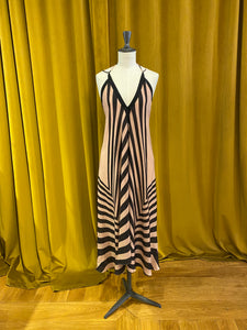 Sunset Silk Dress P127 - Volantis