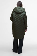Carica l'immagine nel visualizzatore di Gallery, Hilary Quilted Jacket Olive/Ancient Tartan - Barbour