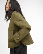 Carica l'immagine nel visualizzatore di Gallery, Whillan Quilted Jacket Ivi green/Ancient - Barbour