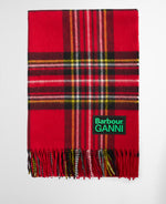 Carica l'immagine nel visualizzatore di Gallery, Sciarpa con motivo tartan - Barbour x GANNI
