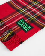 Carica l'immagine nel visualizzatore di Gallery, Sciarpa con motivo tartan - Barbour x GANNI