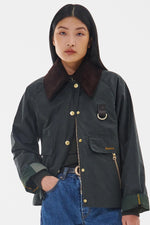 Carica l'immagine nel visualizzatore di Gallery, Catton Wax Jacket Sage - Barbour