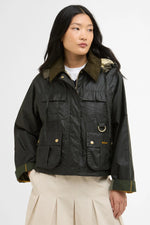 Carica l'immagine nel visualizzatore di Gallery, Liza Wax Jacket Olive - Barbour