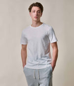 Carica l'immagine nel visualizzatore di Gallery, SCT04 Tshirt Pima Slub Cotton White - Merz b. Schwanen