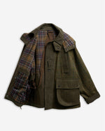 Carica l'immagine nel visualizzatore di Gallery, Wool Jacket Olive - Barbour x Norbit
