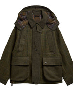 Carica l'immagine nel visualizzatore di Gallery, Wool Jacket Olive - Barbour x Norbit