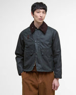 Carica l'immagine nel visualizzatore di Gallery, SL Spey Wax Jacket Sage - Barbour