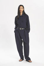 Carica l'immagine nel visualizzatore di Gallery, Overshirt Marinelli Tropical Navy - Barena Venzia