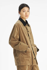Carica l'immagine nel visualizzatore di Gallery, Overshirt Geppetto Cinquecento Cognac - Barena Venezia