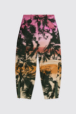 Carica l'immagine nel visualizzatore di Gallery, Pantaloni Cargo Palm Print Allover - Laneus
