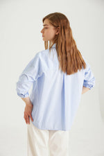 Carica l'immagine nel visualizzatore di Gallery, Camicia Caroline Sky - Sacrecoeur