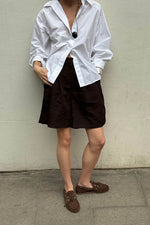 Carica l'immagine nel visualizzatore di Gallery, Rowan Suede Brown Leather Loafers - Alohas