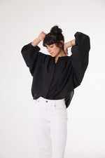 Carica l'immagine nel visualizzatore di Gallery, Camicia Gianni Black - Sacrecoeur