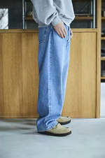 Carica l'immagine nel visualizzatore di Gallery, Jeans 100 Super Dad's Denim Used 01-1100W-95 - Orslow - Unisex