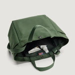 Carica l'immagine nel visualizzatore di Gallery, Borsa Small Side Pocket Tote Olive - BAGSINPROGRESS