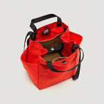 Carica l'immagine nel visualizzatore di Gallery, Borsa Small Side Pocket Tote Reddish Orange - BAGSINPROGRESS