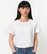 Carica l'immagine nel visualizzatore di Gallery, WSCT20 Tshirt Pima Cotton White - Merz b. Schwanen