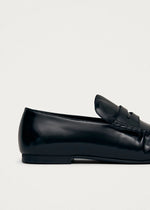 Carica l'immagine nel visualizzatore di Gallery, Aven Black Leather Loafers - Alohas