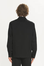 Carica l'immagine nel visualizzatore di Gallery, Overshirt Capitan Macado Nero - Barena Venezia