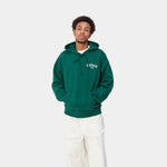 Carica l'immagine nel visualizzatore di Gallery, Hooded Onyx Script Sweat - Carhartt WIP
