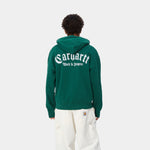 Carica l'immagine nel visualizzatore di Gallery, Hooded Onyx Script Sweat - Carhartt WIP