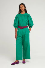 Carica l'immagine nel visualizzatore di Gallery, Blusa Karo Green - Antik Batik