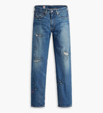 Carica l'immagine nel visualizzatore di Gallery, Made In Japan 505™ A587800020 Regular Mij Kapow Medium Worn In - Levi's