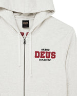 Carica l'immagine nel visualizzatore di Gallery, Buck Up Zip Hoodie Lt Grey Marle- Deus Ex Machina