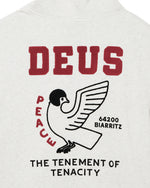 Carica l'immagine nel visualizzatore di Gallery, Buck Up Zip Hoodie Lt Grey Marle- Deus Ex Machina