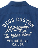Carica l'immagine nel visualizzatore di Gallery, Nomad Shirt Mechanic Blue - Deus Ex Machina
