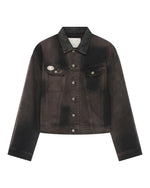 Carica l'immagine nel visualizzatore di Gallery, Folklore Jacket Overdyed Brown - Deus Ex Machina