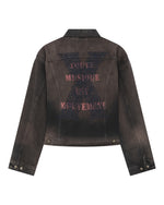 Carica l'immagine nel visualizzatore di Gallery, Folklore Jacket Overdyed Brown - Deus Ex Machina